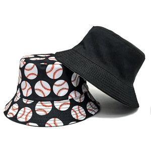 Chapeau Bob Imprimé Baseball pour Hommes et Femmes – Tendance, Imprimé Intégral, Chapeau de Soleil Pliable pour Sports de Plein Air, Casquette de Pêcheur - Product Image 6