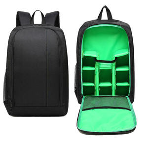 Mochila para cámara fotográfica impermeable estándar negro profesional personalizada bolso de hombro para Slr/DSLR - Product Image 1