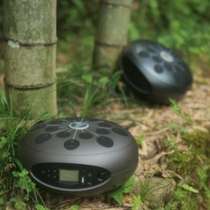 Kỹ thuật số Ethereal không dây trống Loa Kit Sản phẩm mới với lưỡi thép Bộ gõ tay màu đen trống - Product Image 4