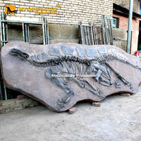 Répliques de fossiles de dinosaures pour site d'excavation