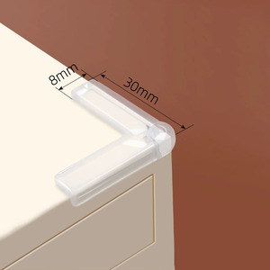 <span class=keywords><strong>Protection</strong></span> d'angle pour bébé, protège-angles <span class=keywords><strong>de</strong></span> <span class=keywords><strong>table</strong></span> transparents pour la sécurité des meubles, protections anti-chocs pour la sécurité des bébés - Product Image 4