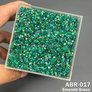 Cuentas acrílicas de diamantes de imitación de 3 mm AB de colores, a granel, transparentes, efecto aurora, para manualidades con resina, vasos, decoración de <span class=keywords><strong>uñas</strong></span> y bricolaje. - Product Image 4