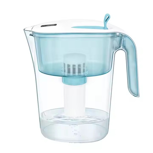 Large Capacity 4.2L Water Filter Purifier Bottle Filter Desktop Water Pitcher Alkaline Water Filter for Home