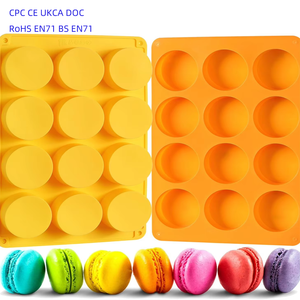 Juego de Moldes de Silicona Antiadherentes para Pasteles con Logotipo Personalizado al por Mayor, <span class=keywords><strong>Molde</strong></span> para Hornear OEM ODM con Embalaje de Marca Privada - Product Image 2