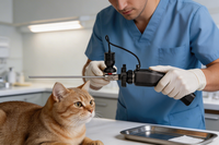 Équipement d'endoscopie pour animaux de compagnie WiFi 4K portable avec batterie intégrée pour endoscope rigide et cystoscopie