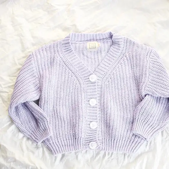 Autumn Fall Unisex Baby Babi Infant Toddler Kid Girl Boy Knitted Long Sleeve Sweater