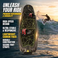 Planche de surf SUP offshore légère en fibre de carbone 72V haute résistance et étanche
