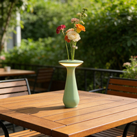 Lámpara de Mesa LED Recargable, Impermeable IP54, con Diseño de Florero y Luz Ascendente y Descendente, Envío Rápido desde EE. UU., Ideal para Restaurantes