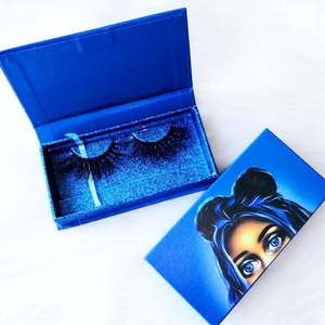 Chino chica maquillaje vacía delineador de ojos ronda de embalaje de lujo Rosa oro bling glitter delineador de ojos rimel - Product Image 5