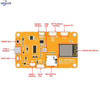 Modul LCD TFT 2.8 Inci ESP32 LVGL WIFI&BT Papan Pengembangan 240*320 Layar Pintar Antarmuka Tipe-C Sentuh 500cd/m2
