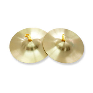 <span class=keywords><strong>Cymbales</strong></span> en laiton de petite taille 5,5 cm, instrument de percussion Orff de haute qualité, outil pédagogique musical - Product Image 2