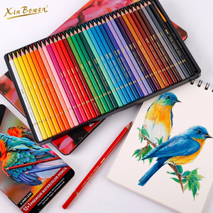 Bộ bút chì màu Xin Bowen 12/24/36/72 màu, bút chì màu nước cao cấp kèm cọ vẽ, không độc hại, có thể tùy chỉnh - Product Image 6