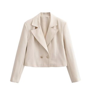 Womens Spring Elegant Double Breasted Blazer Straight Leg Pants <strong>Suit</strong> <strong>Ladies</strong> Office Business Casual Two Piece Set Formal Workwear - Product Image 2