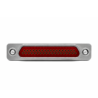 Connecteur aviation femelle à souder 37 broches J30J-37ZKL anti-vibration à connexion stable pour instruments de test aérospatiaux de précision