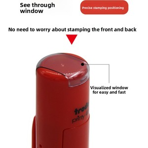 Matériaux plastiques authentiques pour tampons auto-encreurs série 4612 - Product Image 2