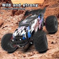 JJ Q175 2.4G RC Rock Crawler, Coche de Carreras a Control Remoto, Cargador, Control de 4 Canales, Alcance de 35-40m, Escala 1:18, Listo para Usar, Juguete para Niños