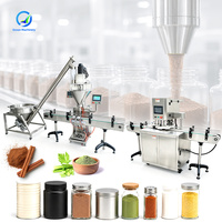 Machine de remplissage et de bouchage entièrement automatique OCEAN pour lait en poudre, épices, farine brute et protéines de lactosérum en conserve