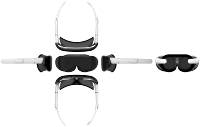 Lunettes VR Metavisi Nouveau produit Expérience immersive Regarder des films sans batterie Léger 205g Casque