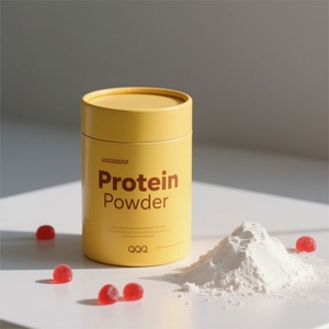 Recyclable Food Grade Can Custom Vitamin Box <b>Container</b> Pill Paper Tube Supplement Packaging Capsule Cylinder Packaging - Product Image 1