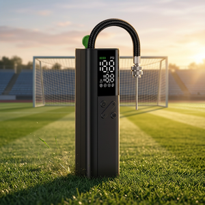 Pompe à ballon électrique portable, gonfleur d'air numérique avec accessoires pour basketball, football, volley-ball, soccer - Product Image 3