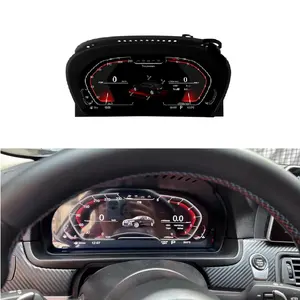 12.3 araba dijital küme enstrüman için BMW 5 serisi E60 E61 E63 E64 2004-2012 LCD hız ölçer Dashboard