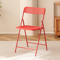 Chaise pliante en plastique PP de haute qualité, couleur personnalisée, pour mariage et événements en plein air, chaise pliante en plastique imperméable