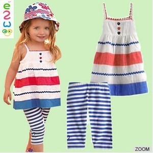 Trajes de Verano Hermosos para Niñas Pequeñas al por Mayor en China 2016 - Product Image 1
