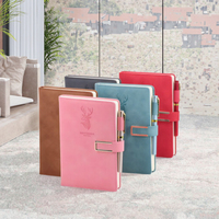Carnet de notes de luxe personnalisable A5, agenda, couverture rigide en cuir, logo personnalisé, impression UV, reliure cousue