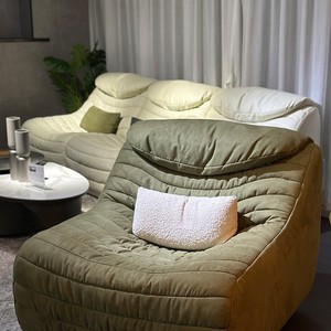 Sillón reclinable de compresión transfronteriza, esponja de vacío, caja de <span class=keywords><strong>oruga</strong></span> perezosa, sofá para el hogar, balcón, <span class=keywords><strong>silla</strong></span> de salón, ventana de Bahía, <span class=keywords><strong>silla</strong></span> de comedor - Product Image 3