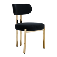 JP chaise de salle à manger de luxe en acier inoxydable doré de haute qualité chaise de Restaurant en velours pour chaise de Restaurant pour restaurant maison hôtel