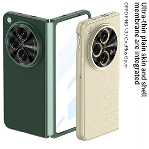 Funda <span class=keywords><strong>de</strong></span> Cuero para Oneplus OPEN Modelo Find N3, Funda para Teléfono Samsung Z Fold 5 5G con Patrón <span class=keywords><strong>de</strong></span> Lichee, Modelo 1+ Hecho <span class=keywords><strong>de</strong></span> PC - Product Image 2