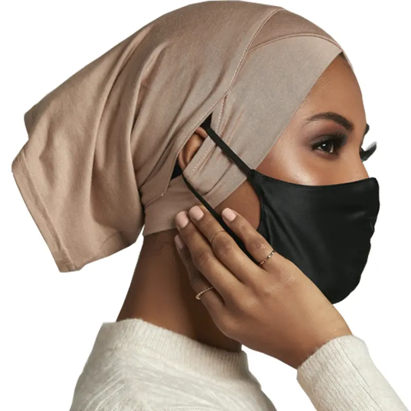 Jersey de algodón para mujer musulmana, hijab de diseño de colección al por mayor, hijab cruzado frontal