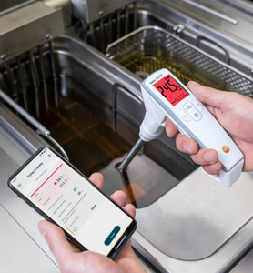 Testo 0563 2770 01, 270 BT - Testeur d'huile de friture, les données sont enregistrées via l'application Testo SmartApp - Product Image 6