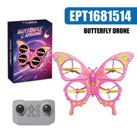 Avion RC Papillon Série EPT : Jouet Volant Interactif avec Mode Décollage et Mode Sans Tête, Électrique, pour Intérieur et Extérieur