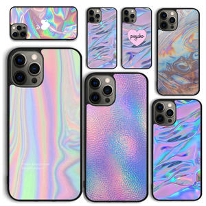 <span class=keywords><strong>Holographique</strong></span> Trippy Téléphone étui pour <span class=keywords><strong>iphone</strong></span> 16 15 14 12 13 mini PLUS X XS XR <span class=keywords><strong>11</strong></span> PRO MAX Couverture Arrière Fundas Shell - Product Image 1