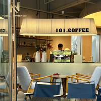 Nouveau Produit Décoration d'Intérieur Maison Salle à Manger Café Lustre LED Moderne Lumière