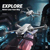 Drone GPS 4DRC M7 Brushless avec nacelle 3 axes, caméra HD 720P, évitement d'obstacles, FPV 5G WiFi, hélicoptère RC Quadcopter pour débutants