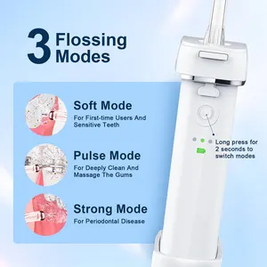 New Portable Mini White Smart Travel Pocket Water Pick Teeth Cleaner Dental Care Oral Irrigators Water Flosserer