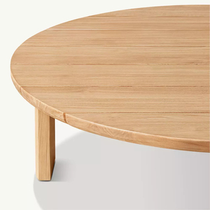 Mesa de Centro Redonda de Teca para Exteriores <span class=keywords><strong>Lagos</strong></span> - Product Image 3