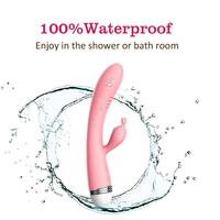 Erwachsenen-Spielzeug Dildo Vibrator Sexspielzeug Doppelstab Masturbation Rabbit Vibrator Utensilien Erwachsenen-Sexprodukt Vibrator für Frauen%