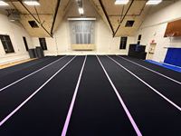 Tapis Offre Spéciale de haute qualité tapis en mousse collée tapis de Cheerleading sol de gymnastique pour l'entraînement ou la compétition