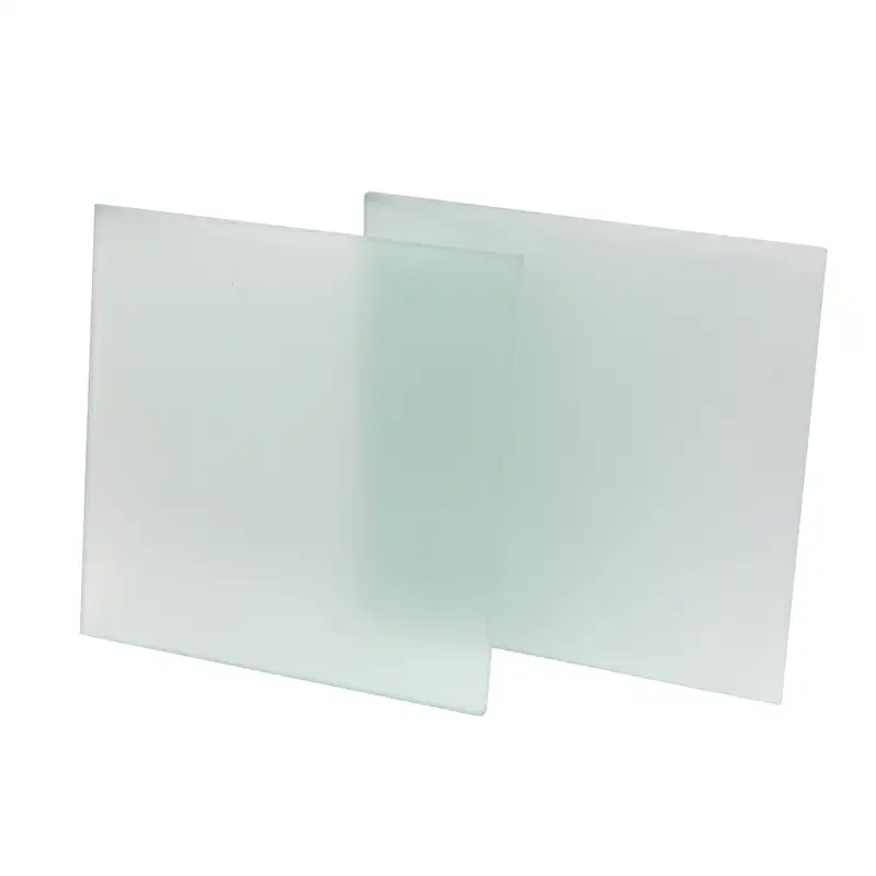 Painéis de vidro fosco branco, 6mm 8mm 10mm 12mm, ácido esticada, preço de vidro temperado para portas