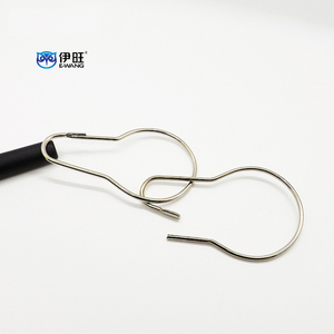 EWANG vente directe en forme de pied tringle à rideau accessoires de quincaillerie crochets anneaux de rideau de douche - Product Image 1