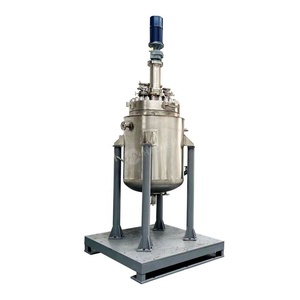 Reactor de Alta Presión de Acero Inoxidable con Elevación Hidráulica y Controlador PID, 300L, Marca ASME U, Modelo HXCHEM, Nuevo - Product Image 1