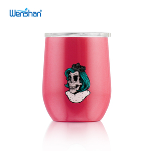 12 oz <span class=keywords><strong>vino</strong></span> <span class=keywords><strong>de</strong></span> acero inoxidable <span class=keywords><strong>vaso</strong></span> <span class=keywords><strong>de</strong></span> agua <span class=keywords><strong>de</strong></span> vacío botella con tapa - Product Image 5