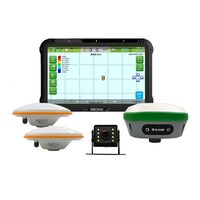 Système de guidage et de contrôle de nivellement de bulldozer JYB20 GPS GNSS à double antenne