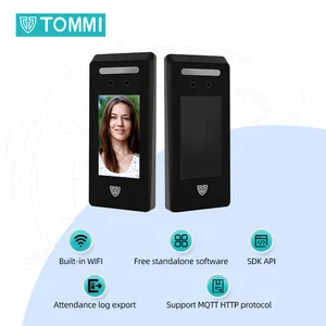 باب بميزة تحكم في الوجه بذاته من TOMMI، جهاز استقبال بتعرف على الوجه مع إمكانية التحكم في الوصول عن طريق WIFI،