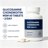 Comprimés de Glucosamine et Chondroïtine OEM ODM Marque Privée Vente en Gros Mélange pour la Mobilité Articulaire Absorption Rapide pour la Santé Cardiaque