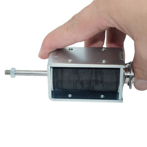 ملف لولبي كهربائي 30 ضربة طويلة إطار مفتوح دفع سحب العاصمة 12 فولت 24 فولت ملف لولبي - Product Image 1