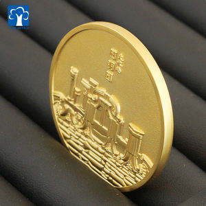 定制彩虹全息全息彩色电镀金属硬币 - Product Image 3